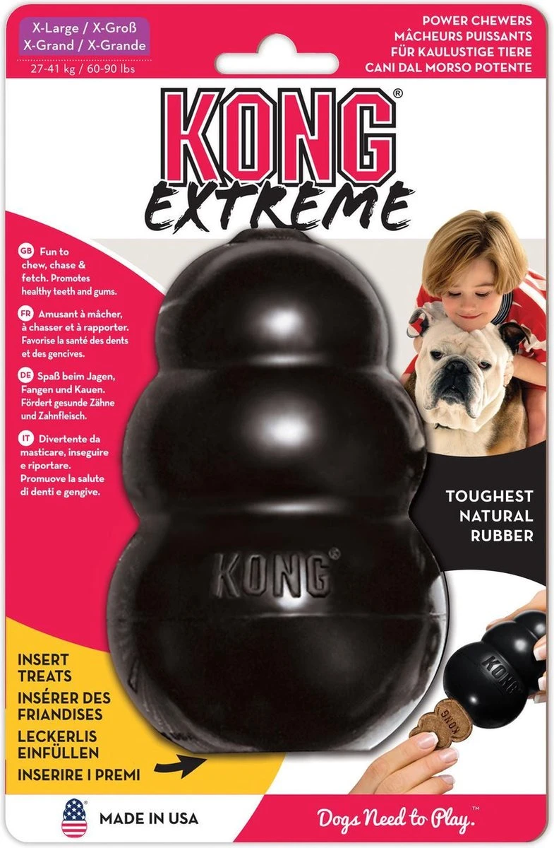 Kong Extreme - Hondenspeelgoed - Zwart - XL - Afbeelding 18
