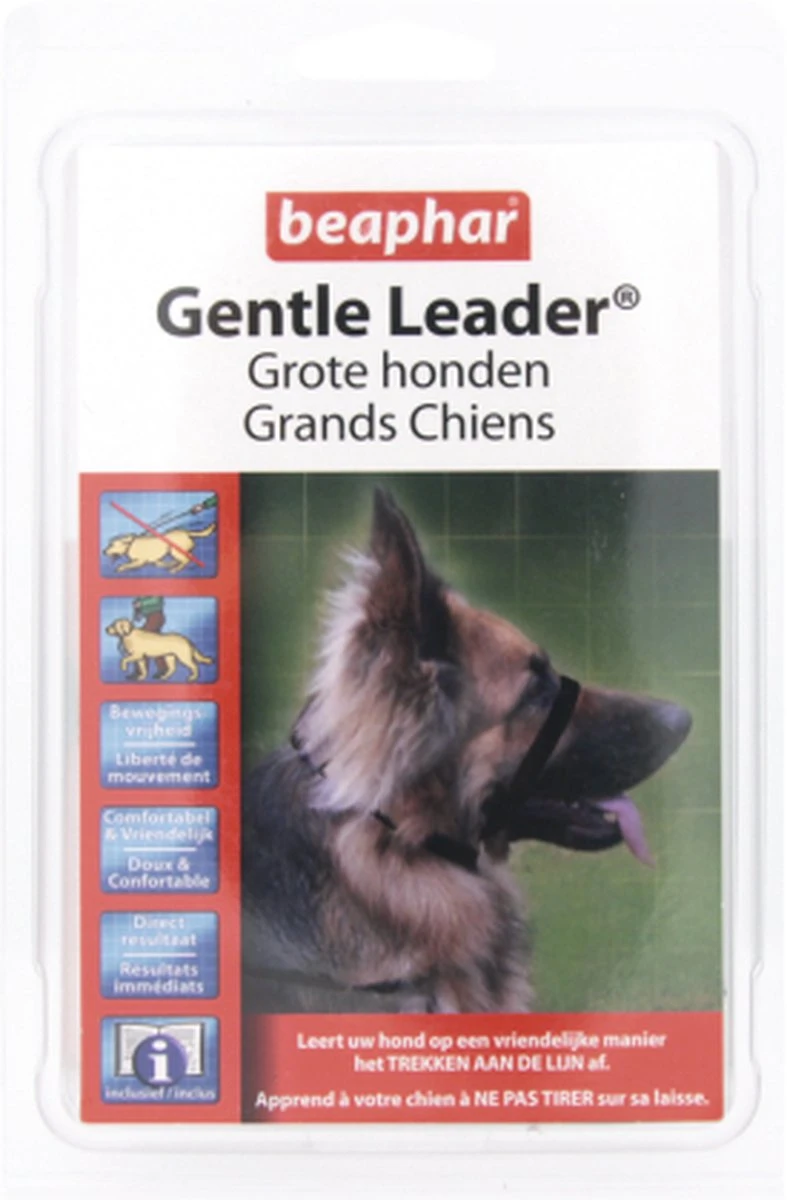 Beaphar Gentle Leader - Zwart - 54 Cm - Grote Honden - Afbeelding 11