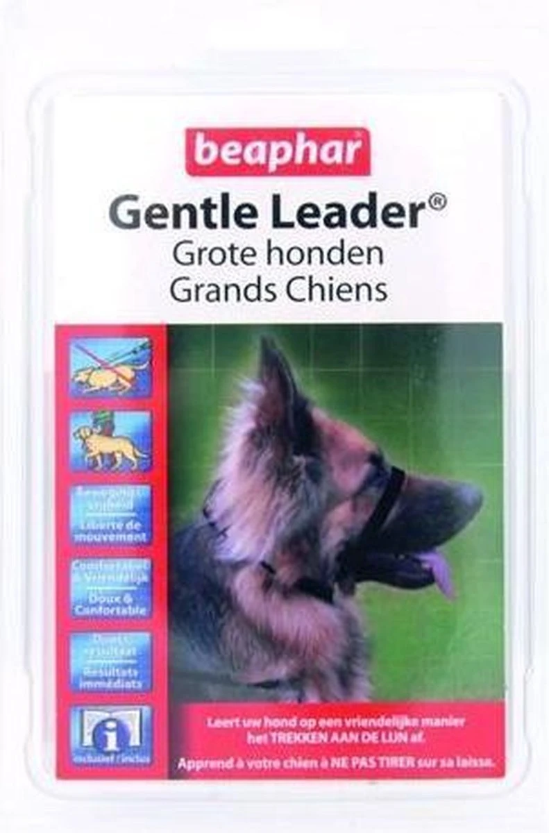 Beaphar Gentle Leader - Zwart - 54 Cm - Grote Honden - Afbeelding 7