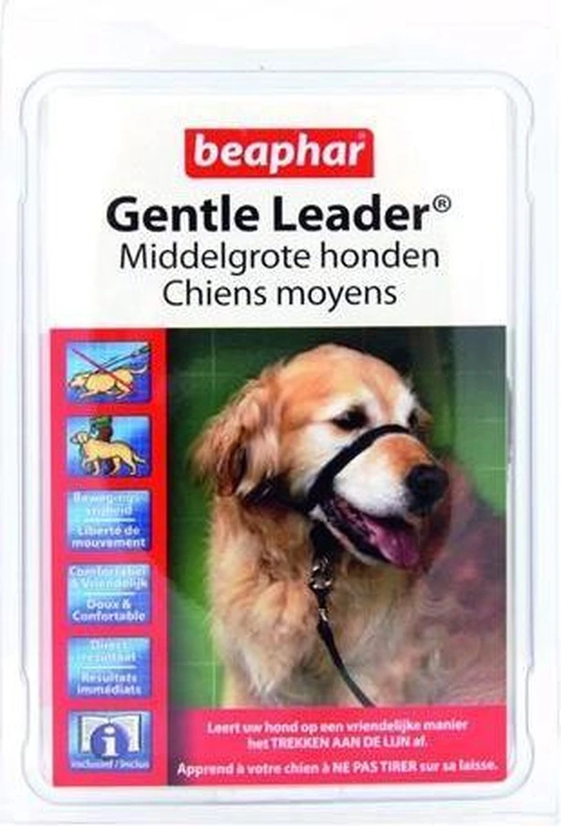 Beaphar Gentle Leader - Zwart - 54 Cm - Grote Honden - Afbeelding 9