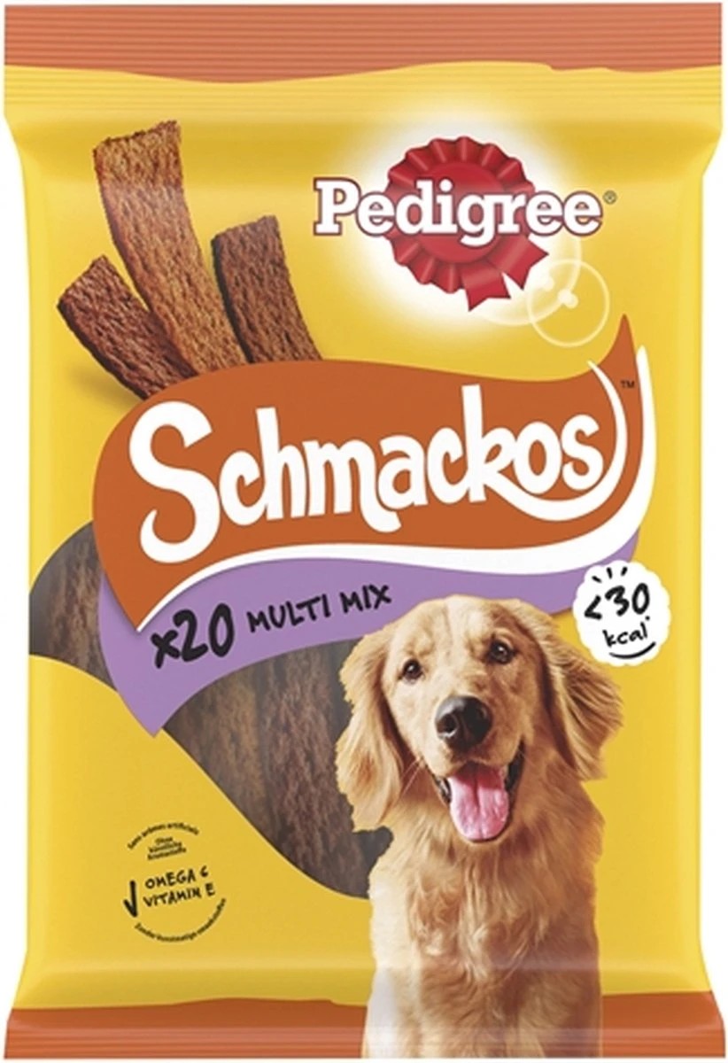Pedigree Smackos Multimix Hondensnacks - 9 X 20 Stuks - Afbeelding 4