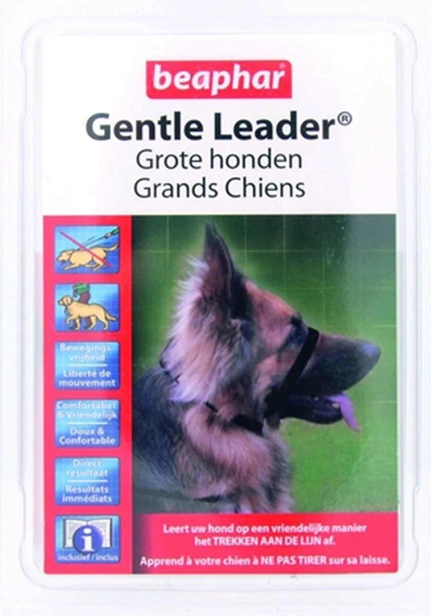 Beaphar Gentle Leader - Zwart - 54 Cm - Grote Honden - Afbeelding 8