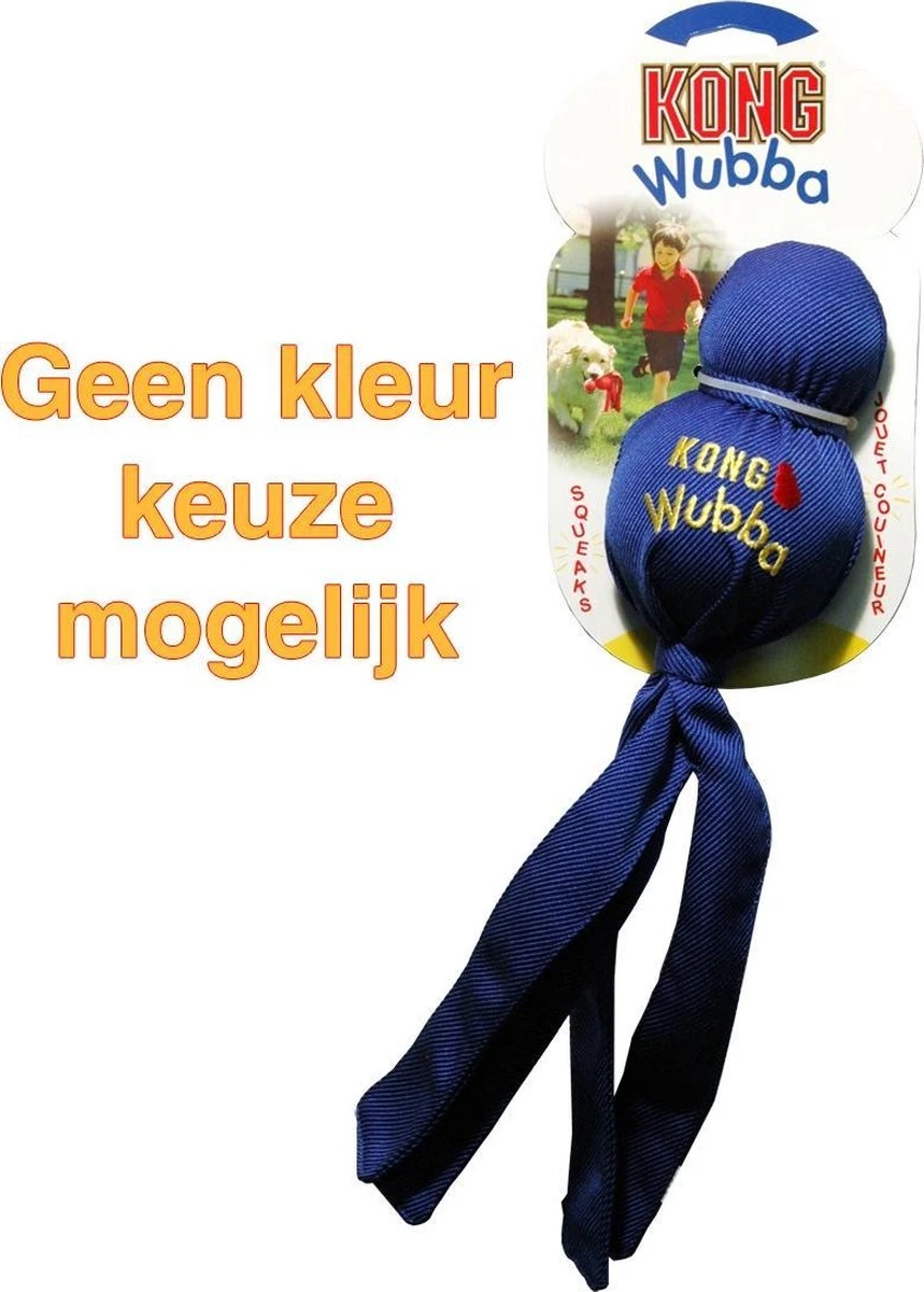 Kong Wubba - Hondenspeelgoed - Assorti - S: 24 Cm - Afbeelding 12