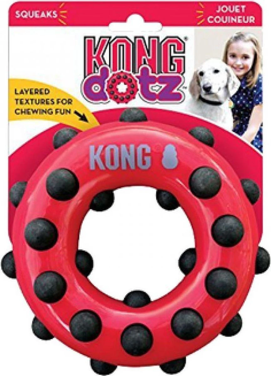 Kong Dotz Circle 14,5x14,5x4,5 Cm - Afbeelding 4