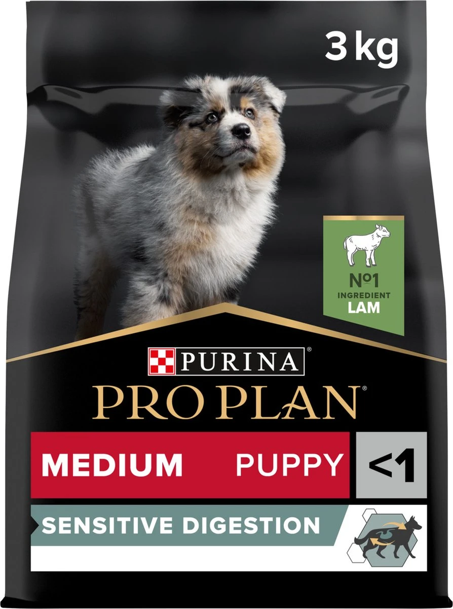 Pro Plan Medium Puppy Sensitive Digestion - Honden Droogvoer - Lam - 4 X 3 Kg - Afbeelding 15