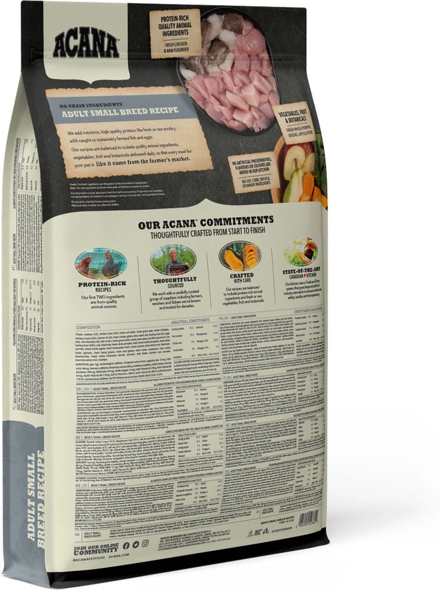 Acana Heritage Adult Small Breed - 6 KG - Afbeelding 5
