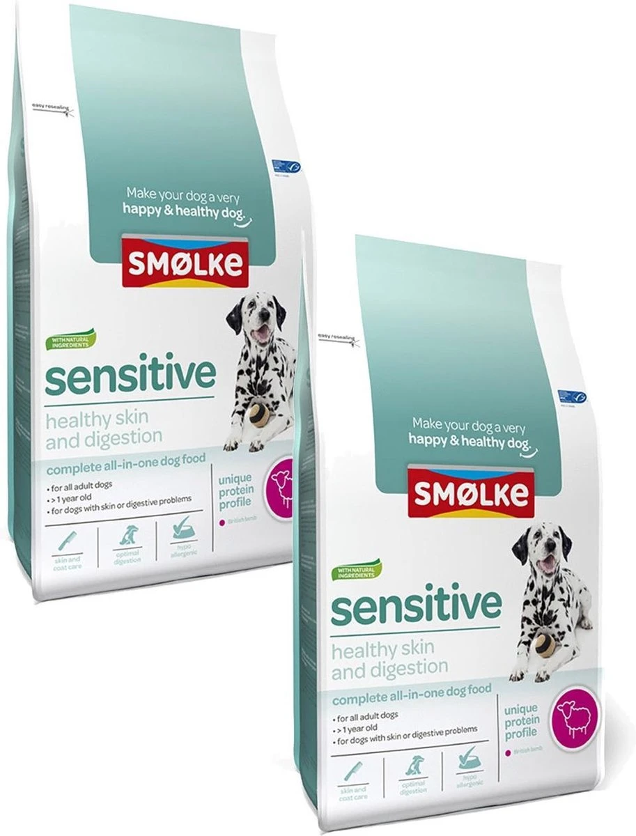 Smolke Sensitive - Hondenvoer - 2 X 3 Kg - Afbeelding 2