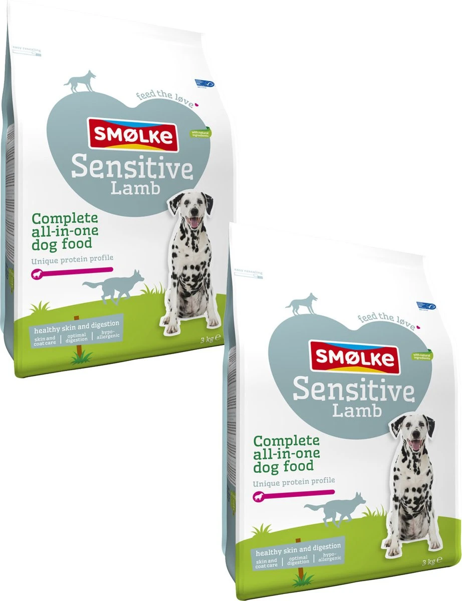 Smolke Sensitive - Hondenvoer - 2 X 3 Kg - Afbeelding 4