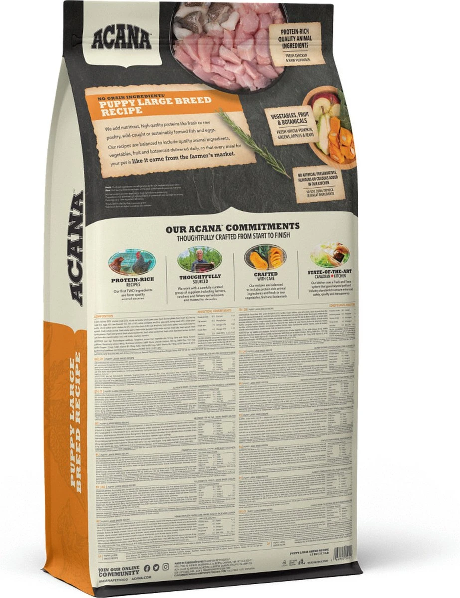 Acana Heritage Puppy Large Breed - Afbeelding 10
