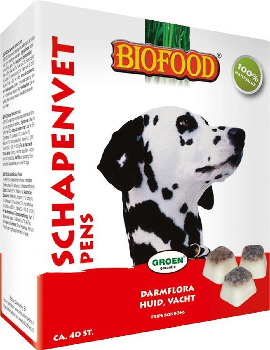 Biofood BF Petfood Schapenvet Bonbons Pens 40 Stuks - Afbeelding 5