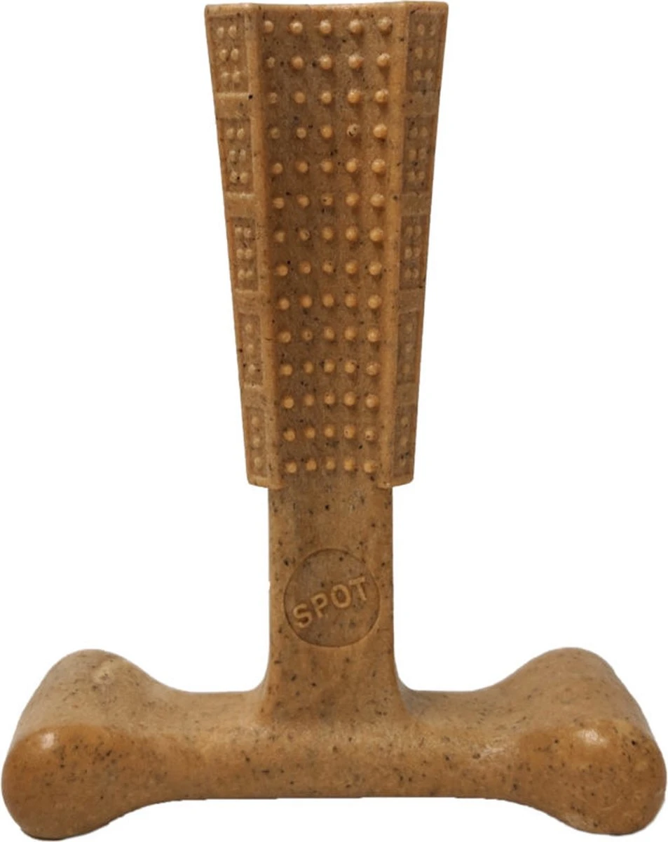 Spot Bam-Bones Plus Easy Grip - Veilig Kauwbot Voor Honden - Speciaal Voor Sterke Kauwers - Verzorgt Het Gebit Van De Hond - Rund Of Kip - S/M/L - Maat: Large, Smaak: Kip - Afbeelding 6