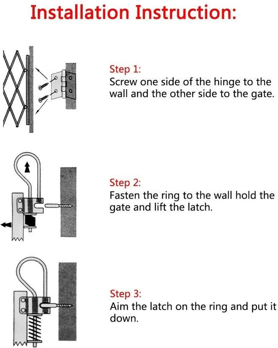 Houten Traphekje Harmonica | Traphekje Hond & Huisdieren | Extra Stevig | Inklapbaar | Met Klembevestiging | Deurhek Accordeon | Deurhekje | Hondenhek | Huisdier Hekje | Traphekje Houten - Afbeelding 7