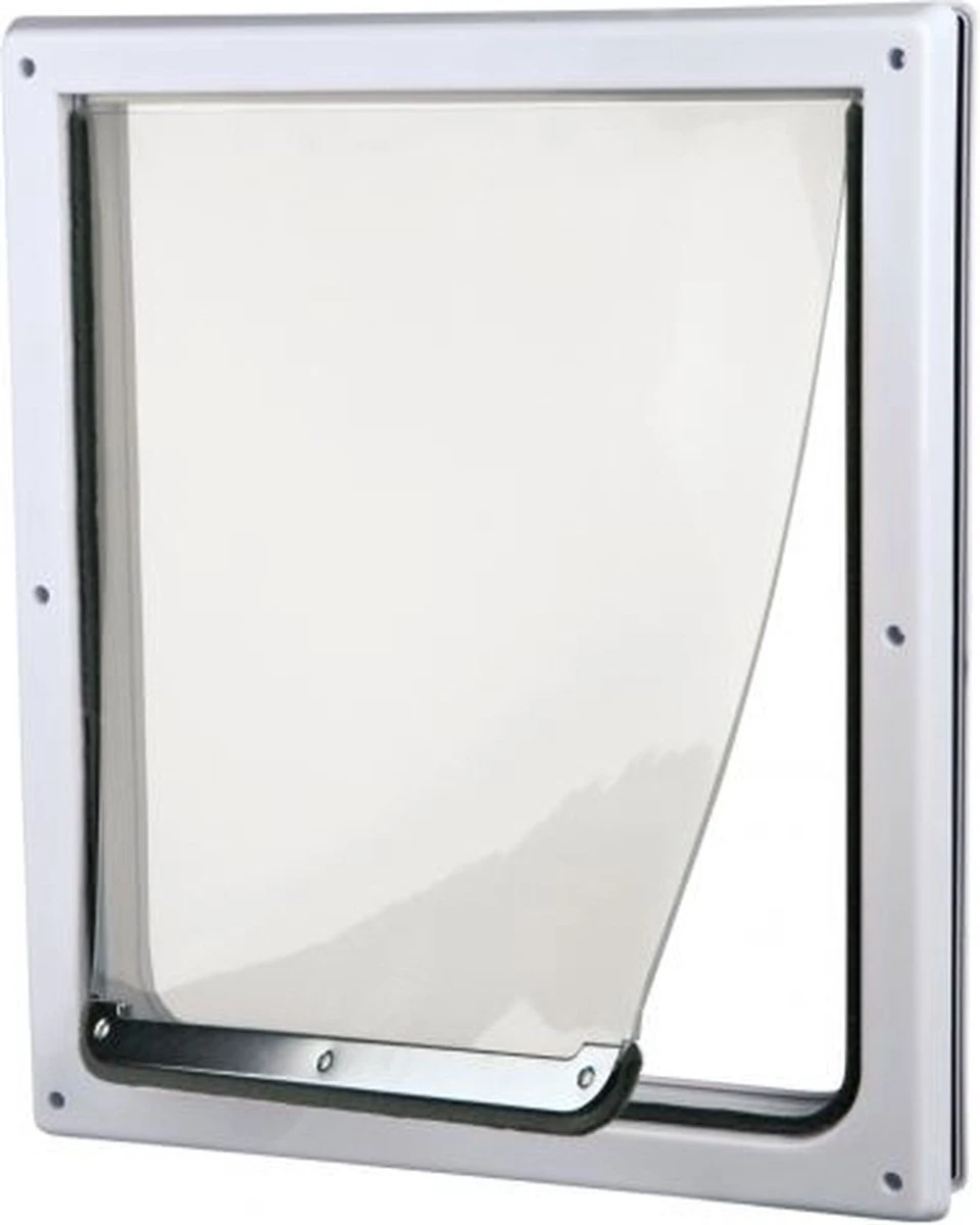 Trixie 2-Weg Hondenluik Wit - XS-S 25 X 29 CM - Afbeelding 5