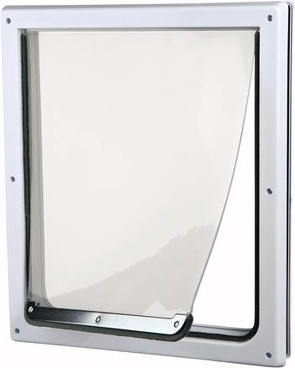 Trixie 2-Weg Hondenluik Wit - S-M 30 X 36 CM - Afbeelding 10